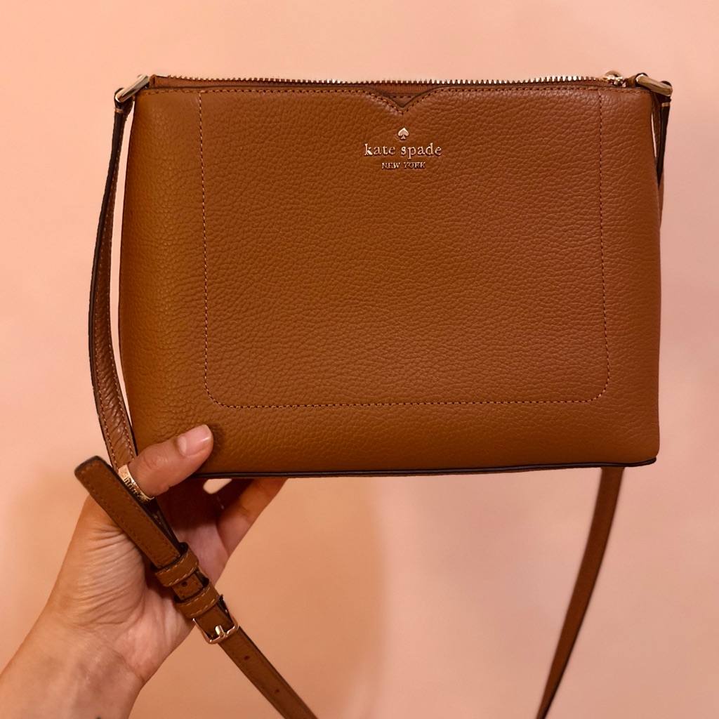 Nwot Kate Spade Harlow Crossbody Warm Ginger